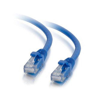 CablesToGo 100ft CAT5E SNAGLESS PATCH CBLBLUE
