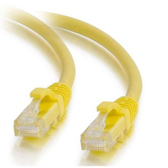 CablesToGo 1FT CAT5E SNAGLESS UTP CABLE-YLW