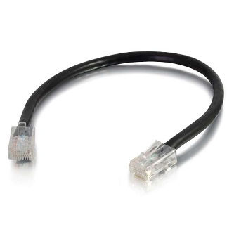 CablesToGo 10FT CAT5E NONBOOTED UTP CABLE-BLK