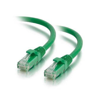 CablesToGo 1FT CAT5E SNAGLESS UTP CABLE-GREEN