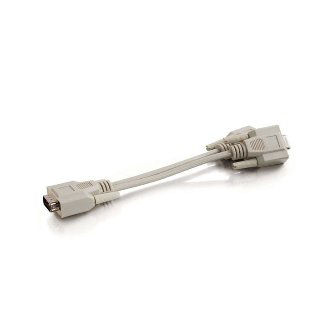 CablesToGo 8" (1)HD15 VGA TO (2)HD15 F YCABLE