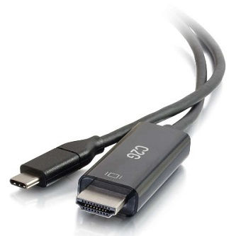 CablesToGo 3ft USB-C to HDMI A/V Adapter Cable