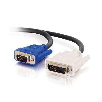 CablesToGo 3m DVI A MALE TO HD15 MALE VIDEO CBL