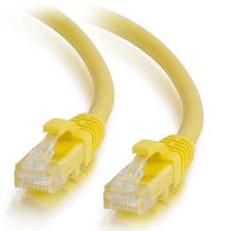 CablesToGo 25FT CAT6 SNAGLESS UTP CABLE-YLW