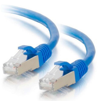 CablesToGo 3FT CAT5E MOLDED STP CABLE-BLU