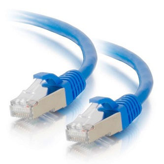CablesToGo 5FT CAT5E MOLDED STP CABLE-BLU