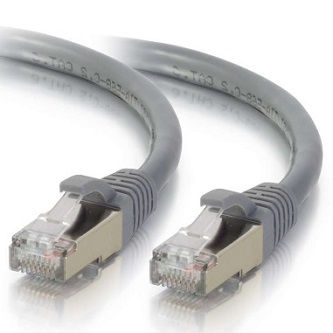 CablesToGo 7FT CAT5E MOLDED STP CABLE-GRY