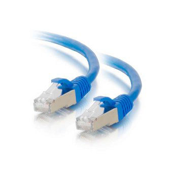 CablesToGo 7FT CAT5E MOLDED STP CABLE-BLU