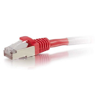 CablesToGo 10FT CAT5E MOLDED STP CABLE-RED