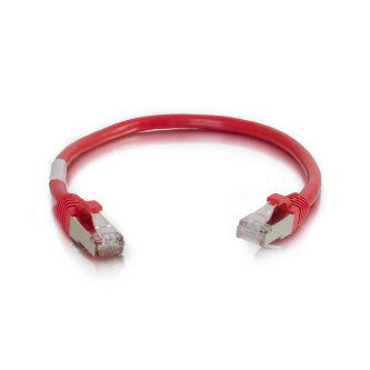 CablesToGo 25ft SHIELD CAT5E MOLDED PATCHCBL RED
