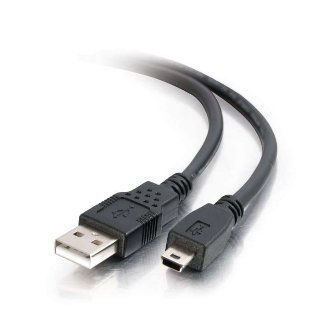 CablesToGo 1M USB A TO MINI-B 2.0 CABLE BLACK