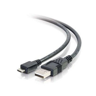 CablesToGo 2M USB A/M TO MICRO B/M BLACK