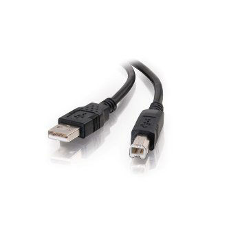 CablesToGo 1M USB 2.0 A/B CABLE BLACK