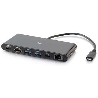 CablesToGo USB C 3.1 4k HDMI,C,A,Ethernet Dock