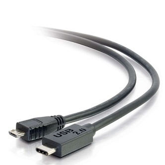 CablesToGo 6ft USB 2.0 Type C to Micro B