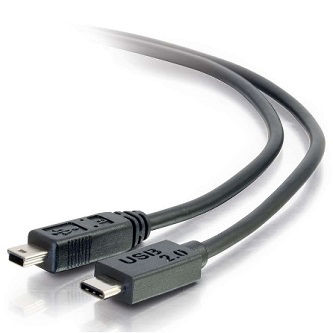 CablesToGo 3ft USB 2.0 Type C to Mini B
