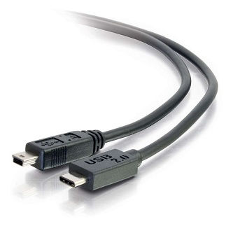 CablesToGo 10ft USB 2.0 Type C to Mini B