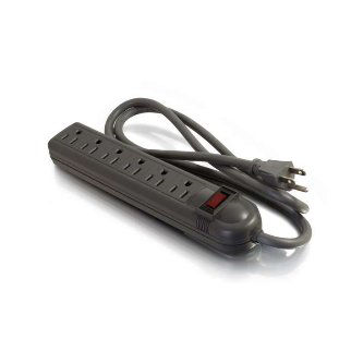 CablesToGo 6-OUTLET SURGE SUPPRESSOR V2