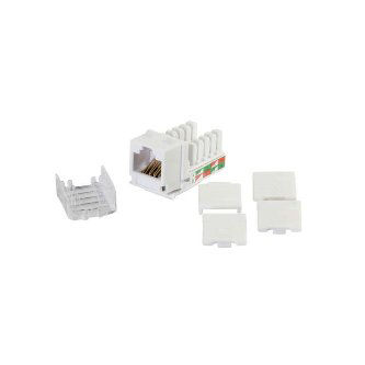 CablesToGo CAT6 90 KEYSTONE JACK WHITE