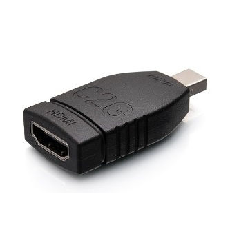 CablesToGo Mini DisplayPort to HDMI Adapter 4K 30Hz