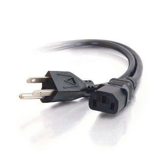 CablesToGo 2' UNIVERSAL POWER CORD (C13 TO 5-15P)
