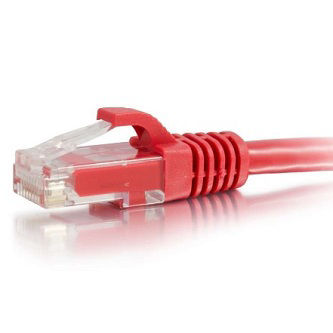 CablesToGo 75FT CAT6 SNAGLESS UTP CABLE-RED