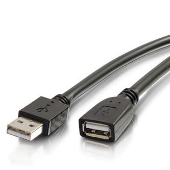 CablesToGo 16ft Plenum USB Active Extension Cable