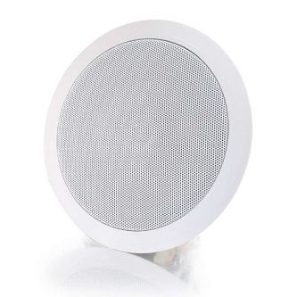 CablesToGo 6IN Ceiling Speaker 8Ohm White