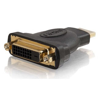 CablesToGo Velocity DVI-D Female-HDMI Male Inline A
