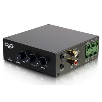 CablesToGo Audio Amplifier 50W 70V