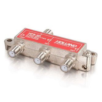 CablesToGo 2150 MHZ  THREE-WAY SPLITTER