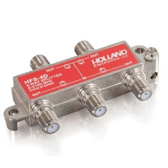 CablesToGo 2150 MHZ  FOUR-WAY SPLITTER