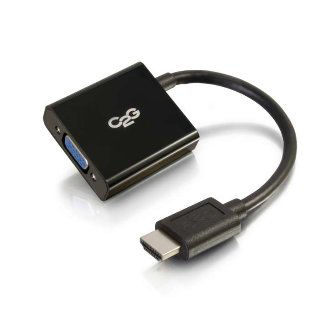CablesToGo HDMI MALE TO VGA FEMALE ADAPTER DONGLE
