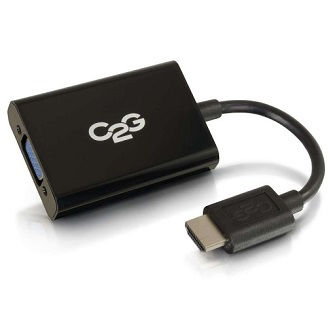 CablesToGo HDMI M to VGA F w/pwr and audio
