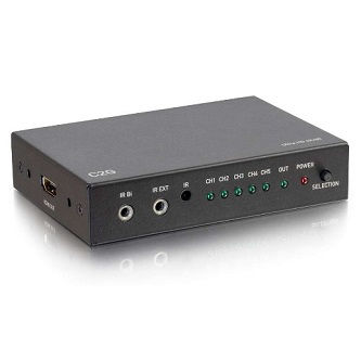 CablesToGo HDMI Selector Switch 5 X 1 - 4K