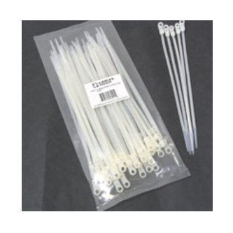 CablesToGo 6in SCREW MOUNTABLE CBL TIES 50PK