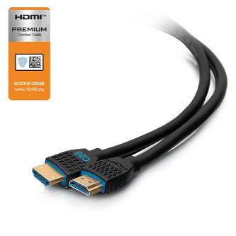 CablesToGo 12ft/3.6M Premium High Speed HDMI Cable