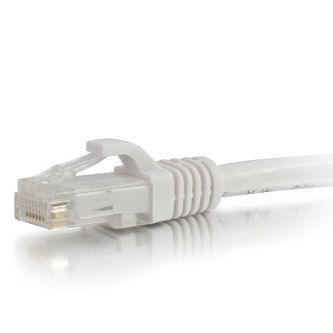 CablesToGo 7FT CAT6A SNAGLESS UTP CABLE-WHITE