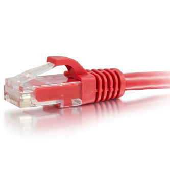 CablesToGo 3FT CAT6A SNAGLESS UTP CABLE-RED