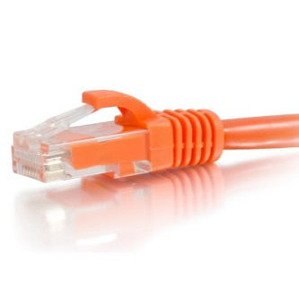 CablesToGo 2FT CAT6A SNAGLESS UTP CABLE-ORANGE
