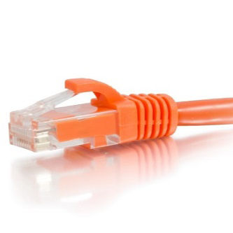 CablesToGo 3FT CAT6A SNAGLESS UTP CABLE-ORANGE