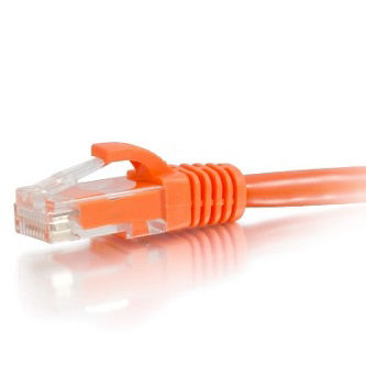 CablesToGo 5FT CAT6A SNAGLESS UTP CABLE-ORANGE