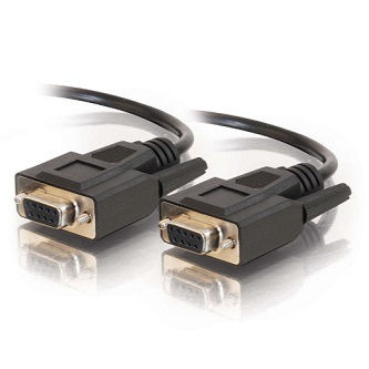 CablesToGo 6FT DB9 F/F ALL LINES CBL BLK