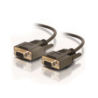 CablesToGo 10ft DB9 F/F NULL MODEM CABLEBLACK