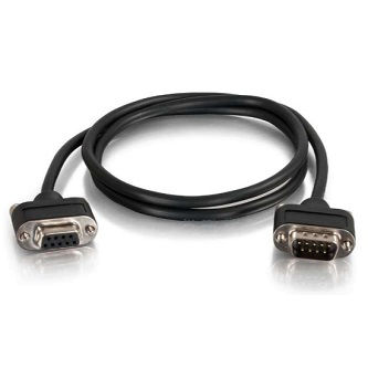 CablesToGo 6ft CMG DB9 Cable M-F
