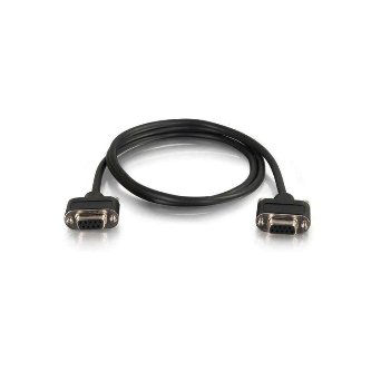 CablesToGo 10ft CMG-Rated DB9 Low PROFILENull Modem