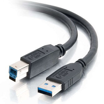 CablesToGo 1m USB 3.0 AM-BM CBL BLK