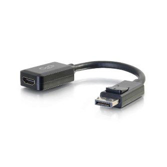 CablesToGo 8in DisplayPort Male to HDMI Female Adap