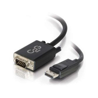 CablesToGo 6FT DISPLAYPORT MALE TO VGA MALE CABLE