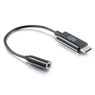 CablesToGo USB C to AUX 3.5mm Adapter